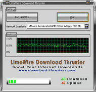 LimeWire Download Thruster screenshot